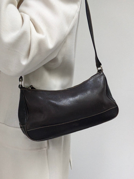 Vintage Coach Demi Baguette Shoulder Bag