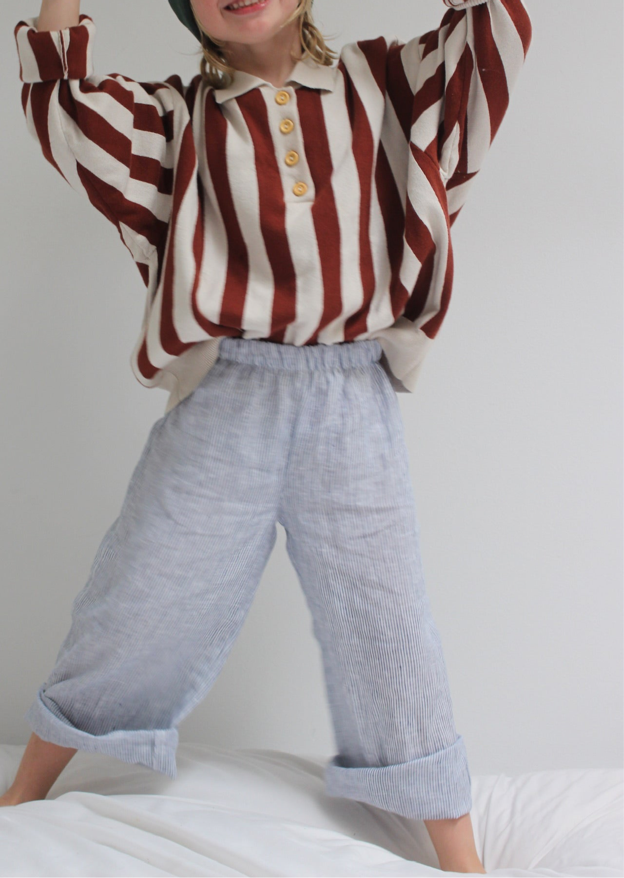 Mini Natty Linen Pant