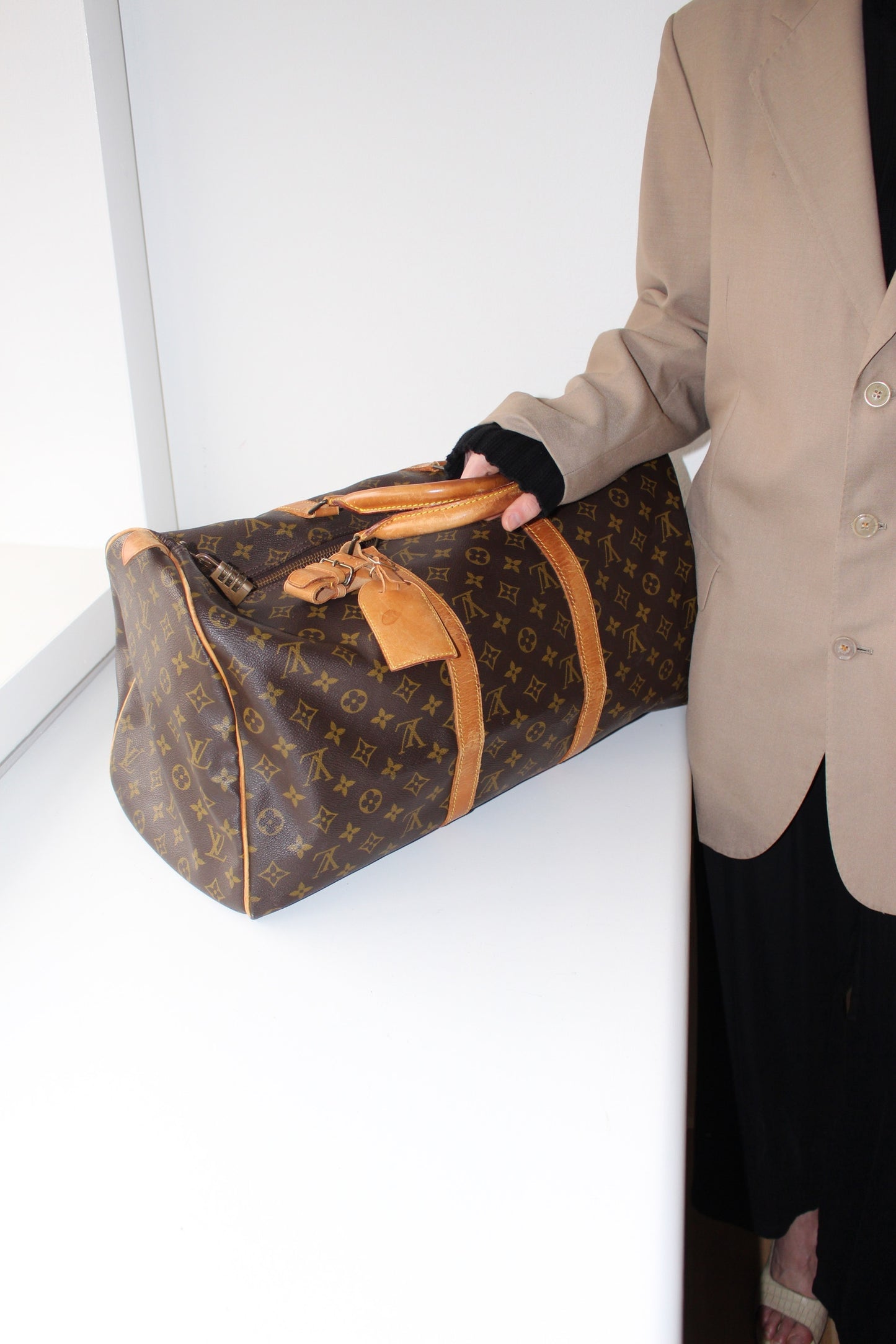Vintage Louis Vuitton Monogram Keepall Duffle Bag