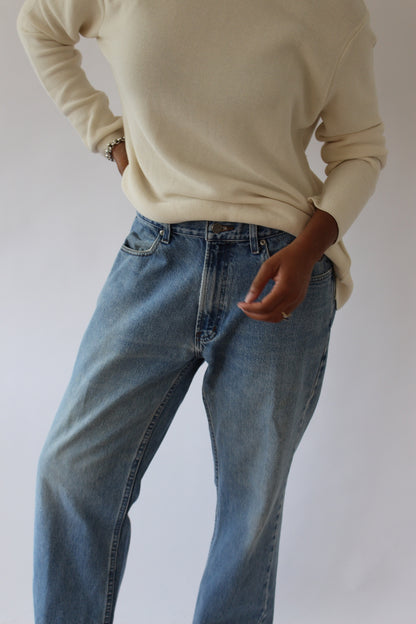 Vintage Harley Davidson Blue Jeans