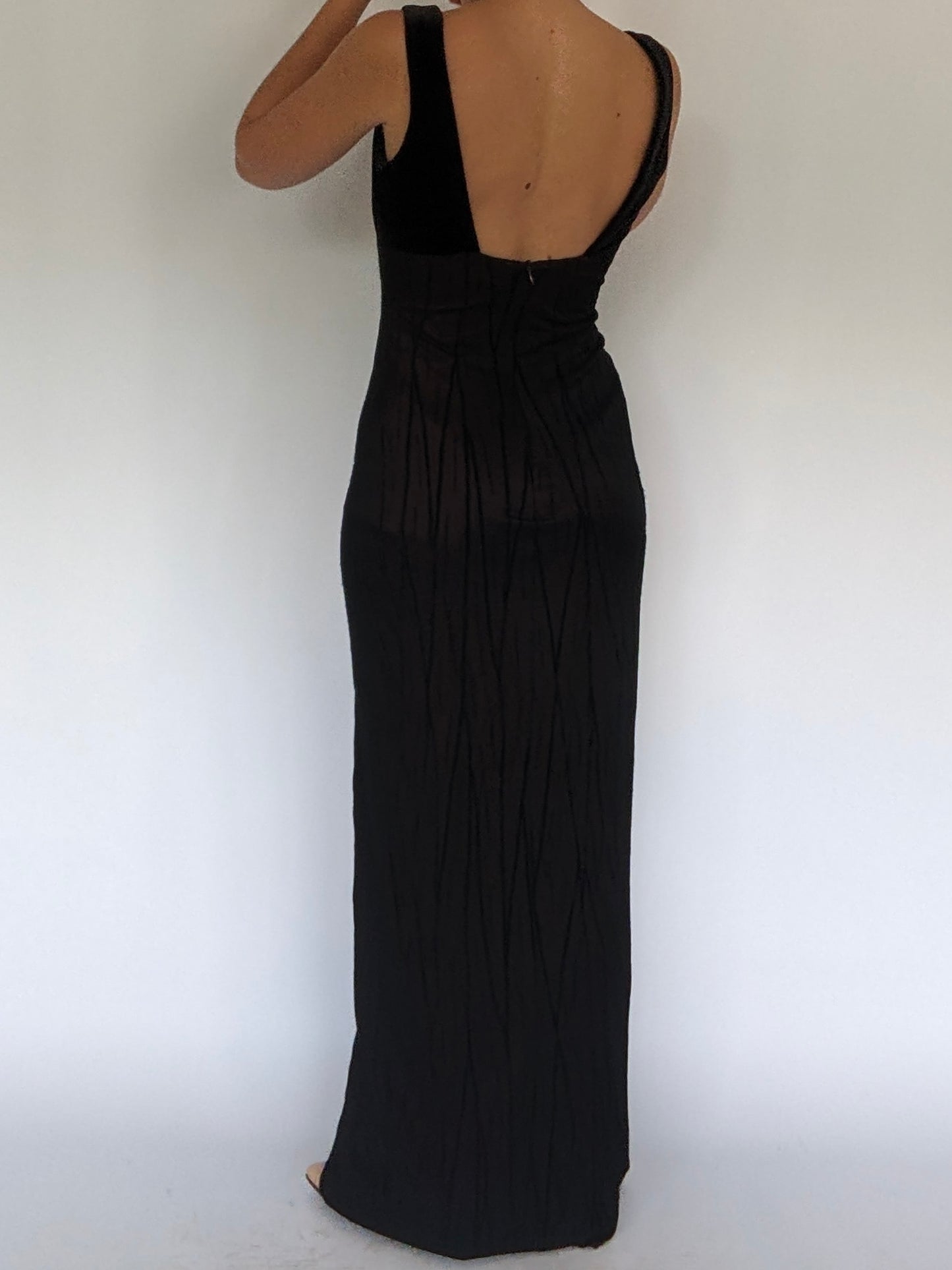 Beautiful 90s Shelli Segal Evening Dress