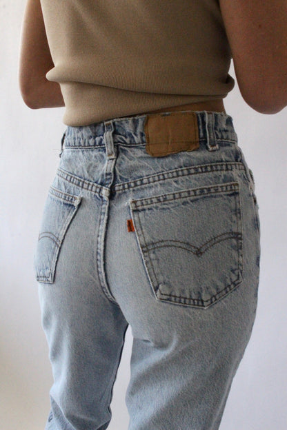Vintage Levi's 550 Orange Tab Student Jeans