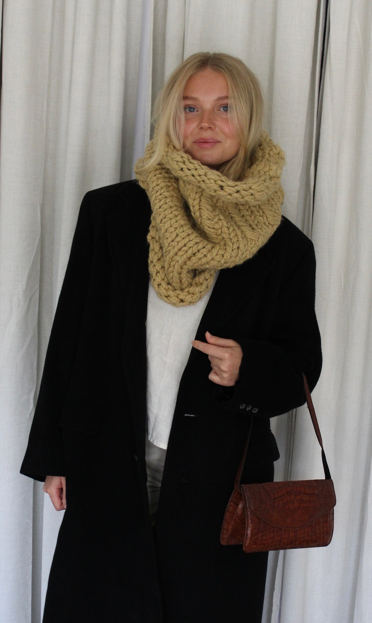 Vintage Caviar Cashmere & Wool Coat