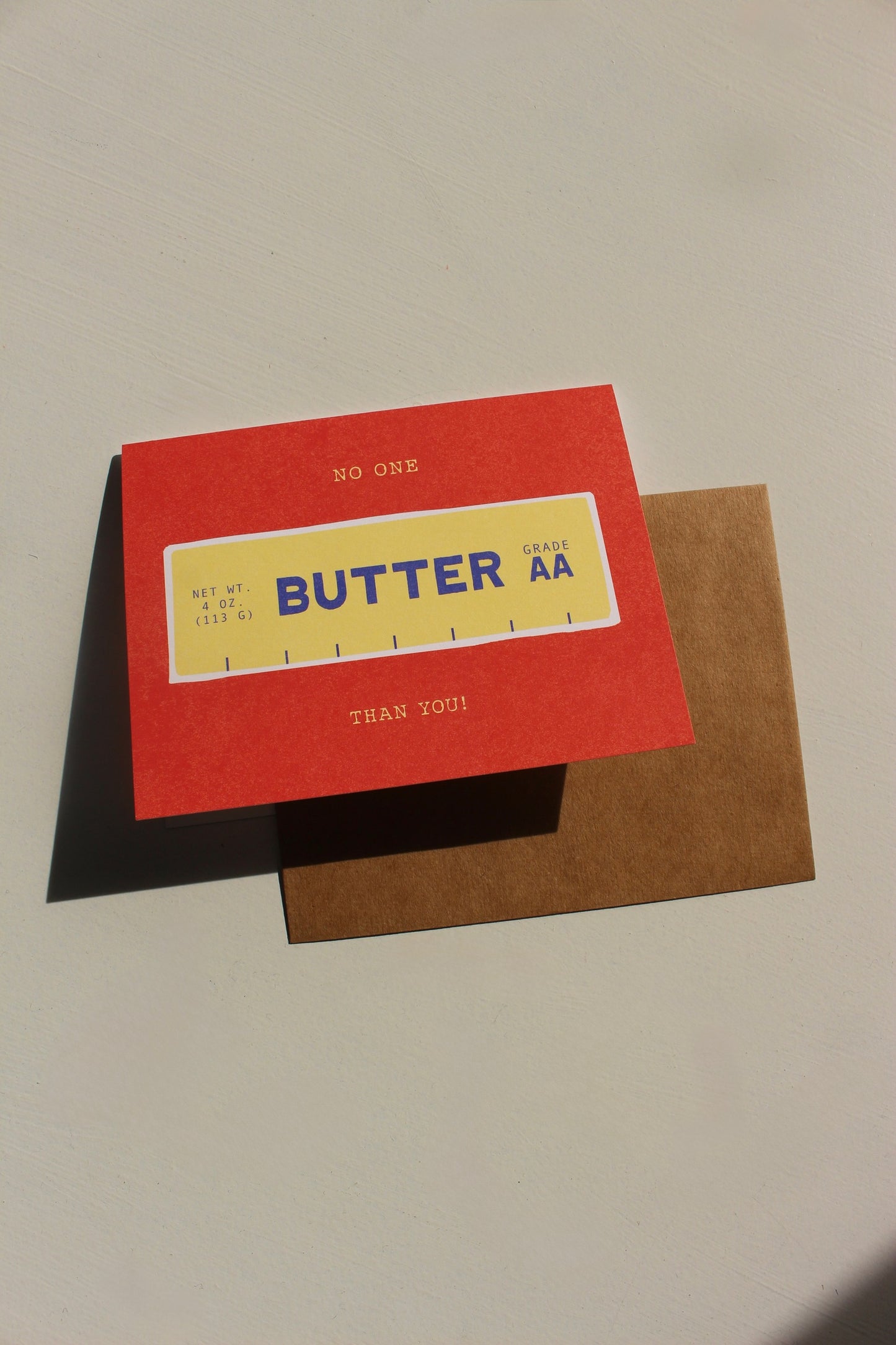 No One Butter Than You Card