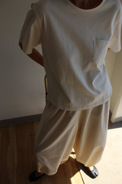 Jo Jersey Cotton Pocket Tee