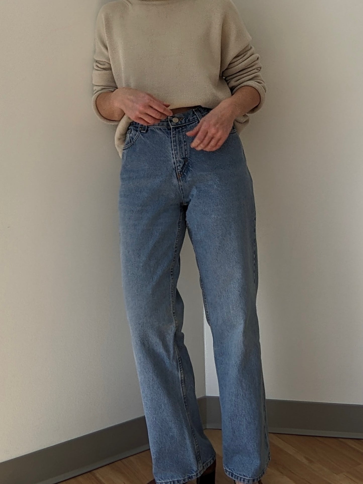 Classic Vintage Blue Denim