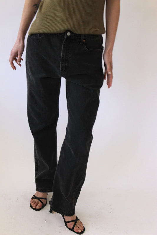 Vintage Levi's 505 Faded Black Jeans