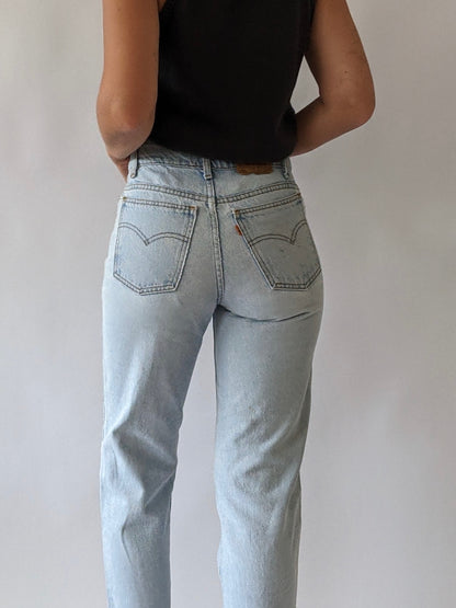 Vintage Levi's 550 Orange Tab Student Denim