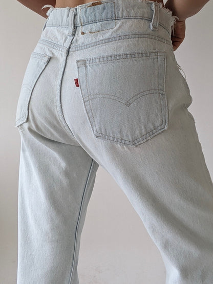Vintage Levi's Distressed & Bleached Denim