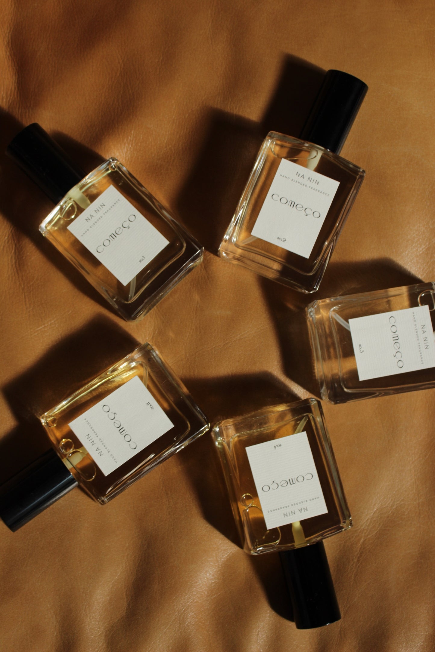 Começo No. 11 Eau De Parfum / Smoked Bourbon, Palo Santo, Coriander Rose