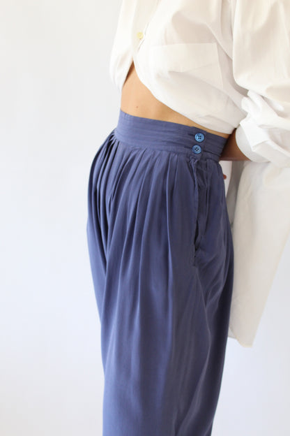 Favorite Vintage Calvin Klein Iris Silk Capri