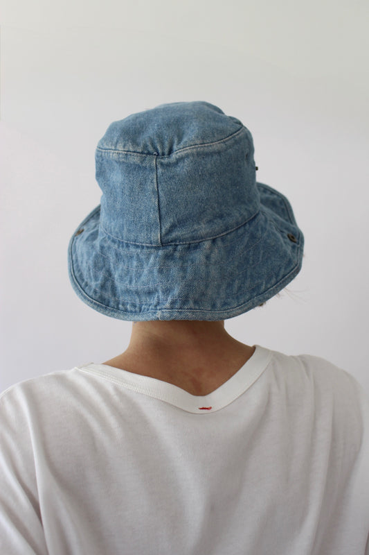 Vintage Denim Bucket Hat