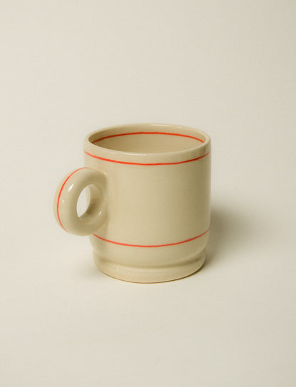 Striped Handwarmer Mug