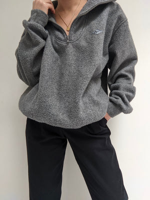 Quarter zip fleece on sale vintage