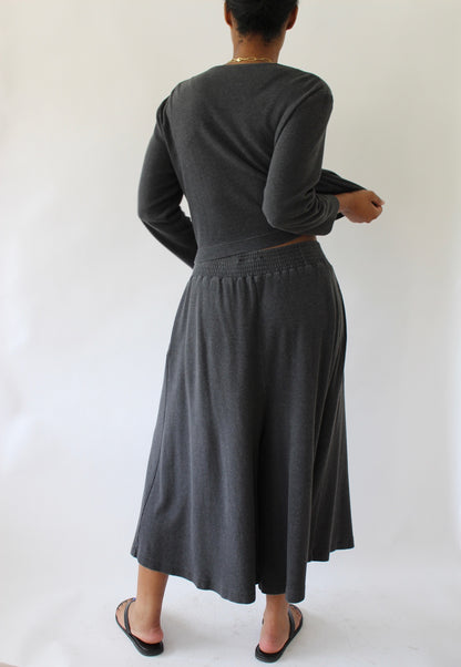 Vintage Slate Culotte Pant Set