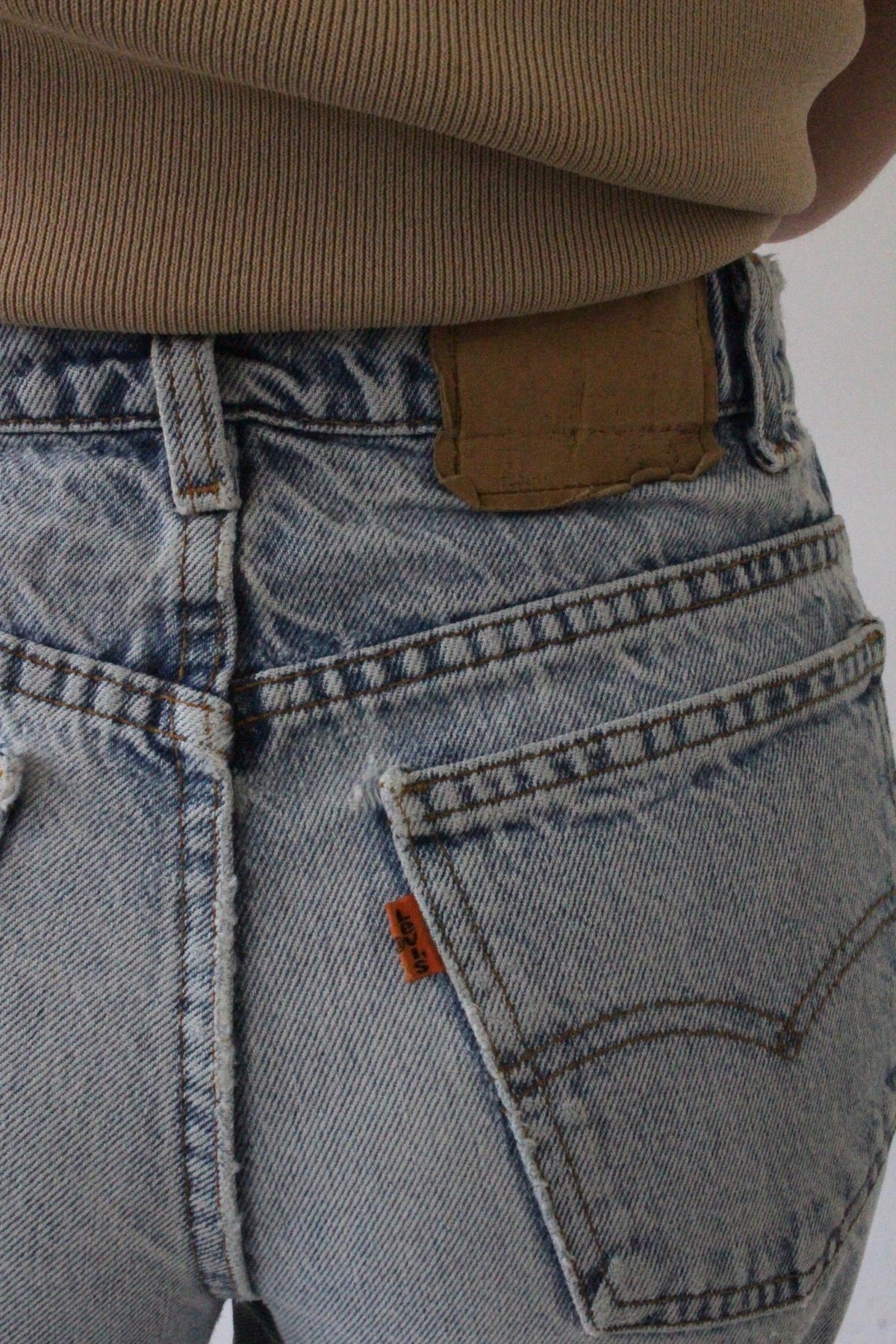 Vintage Levi's 550 Orange Tab Student Jeans