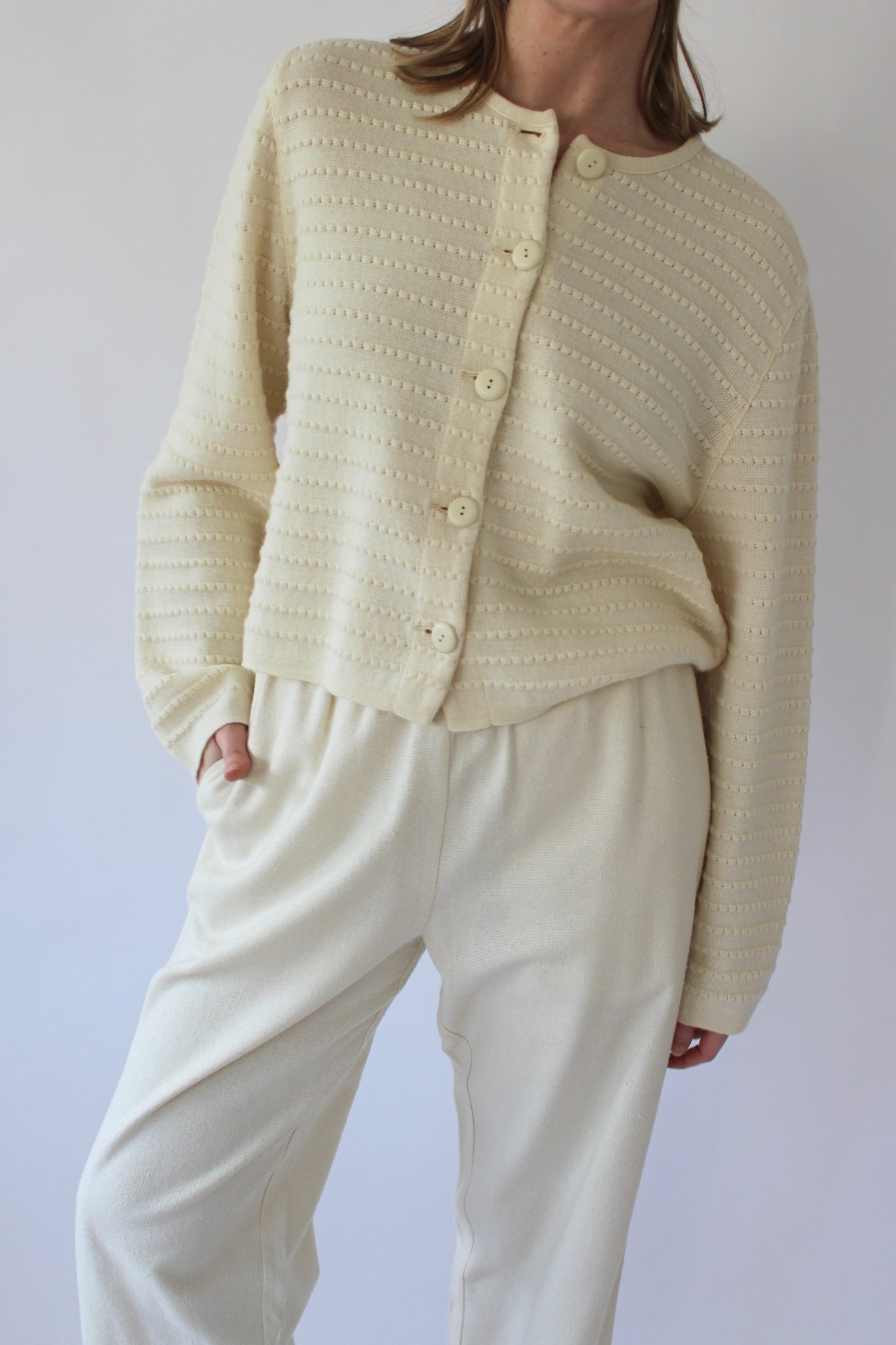 Stunning Vintage Rodier Wool Cardigan