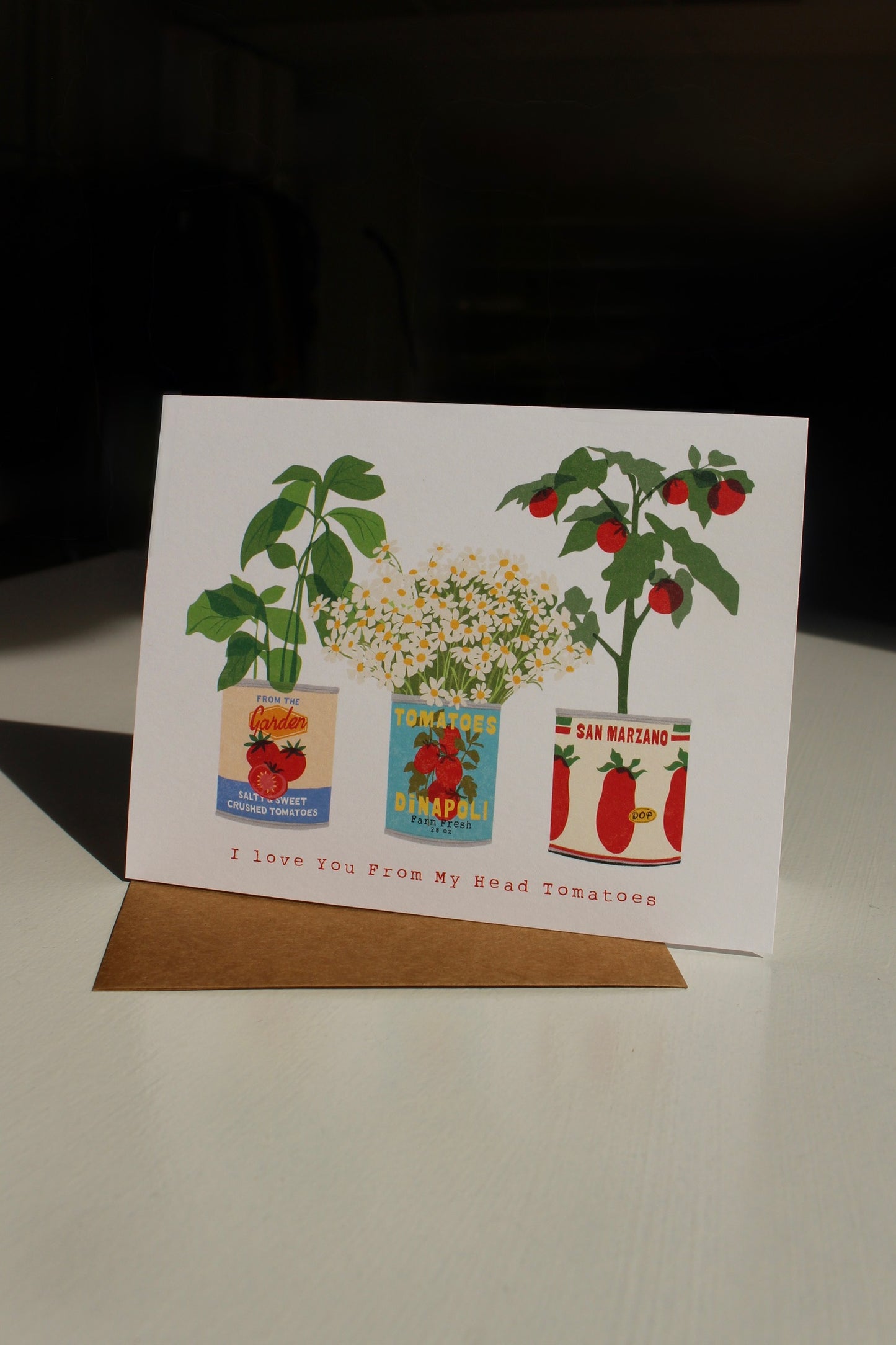 Tomato Plant Love Card