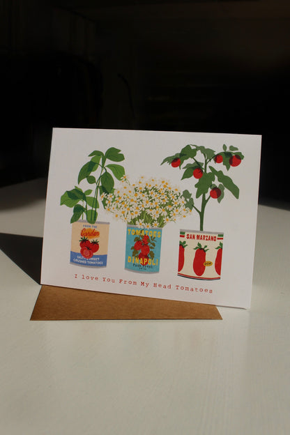 Tomato Plant Love Card