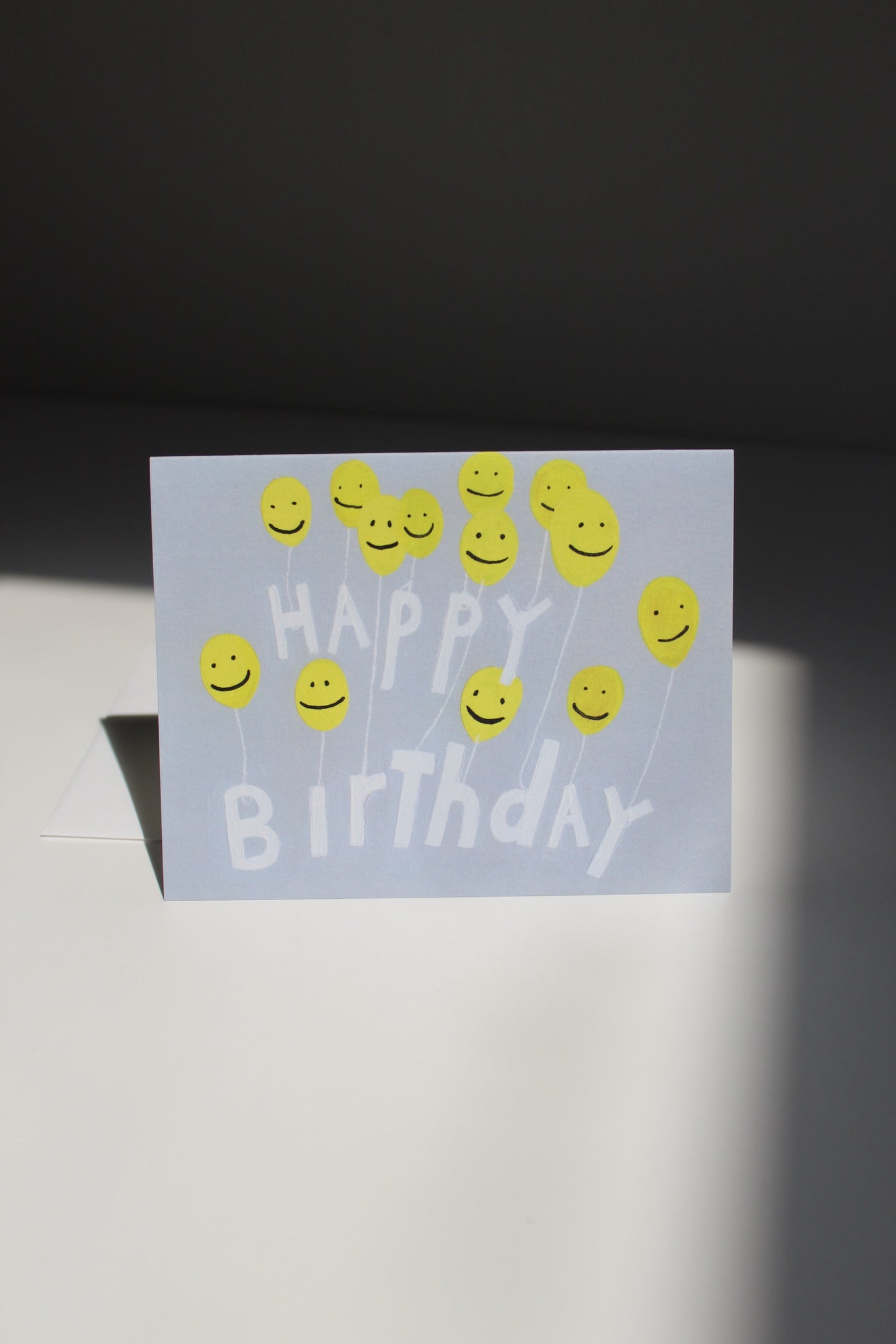Smiling Balloons Birthday Card