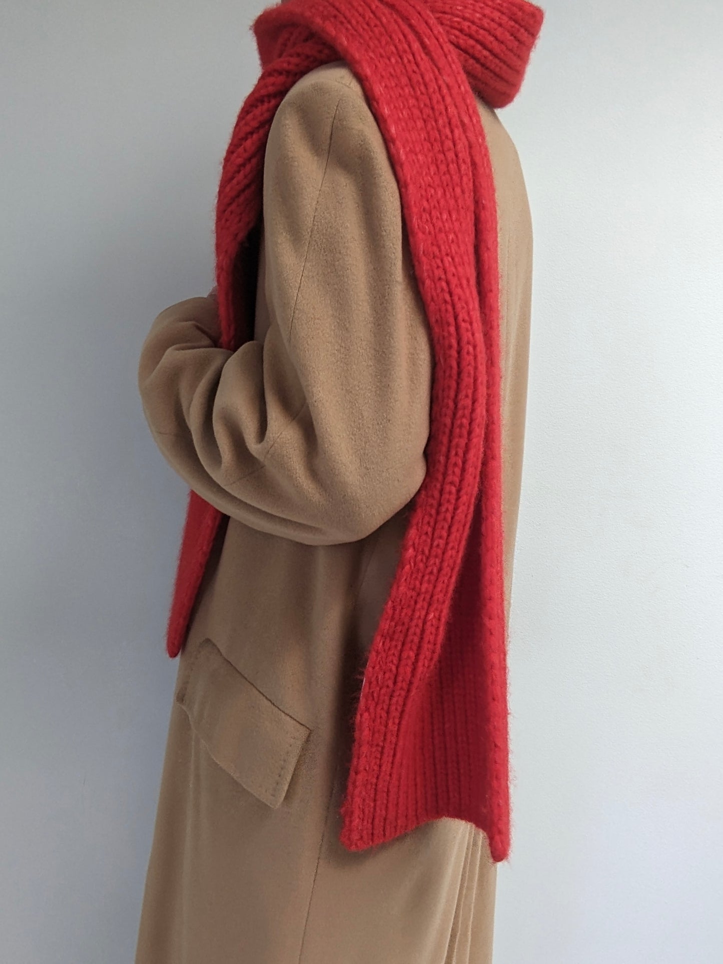 Vintage Butterscotch Cashmere Coat