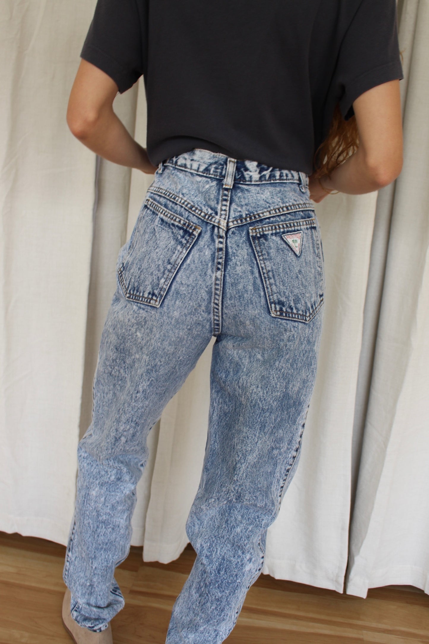 Vintage Palmetto's Acid Wash Jeans