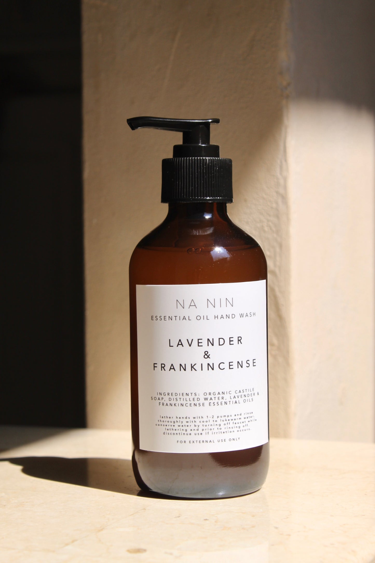 Lavender & Frankincense Essential Oil Hand Wash