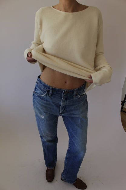 Vintage Distressed Wrangler Denim