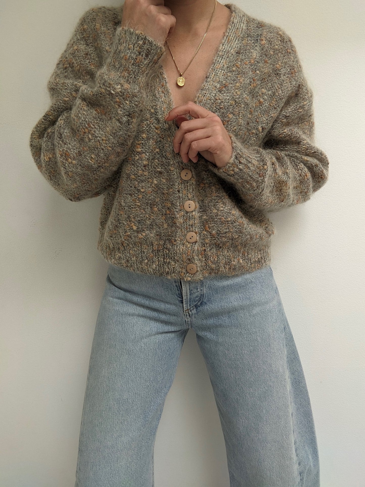 Stunning Vintage Mohair Cardigan