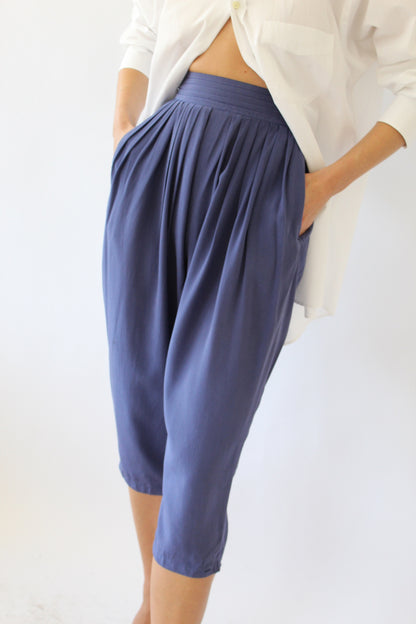 Favorite Vintage Calvin Klein Iris Silk Capri