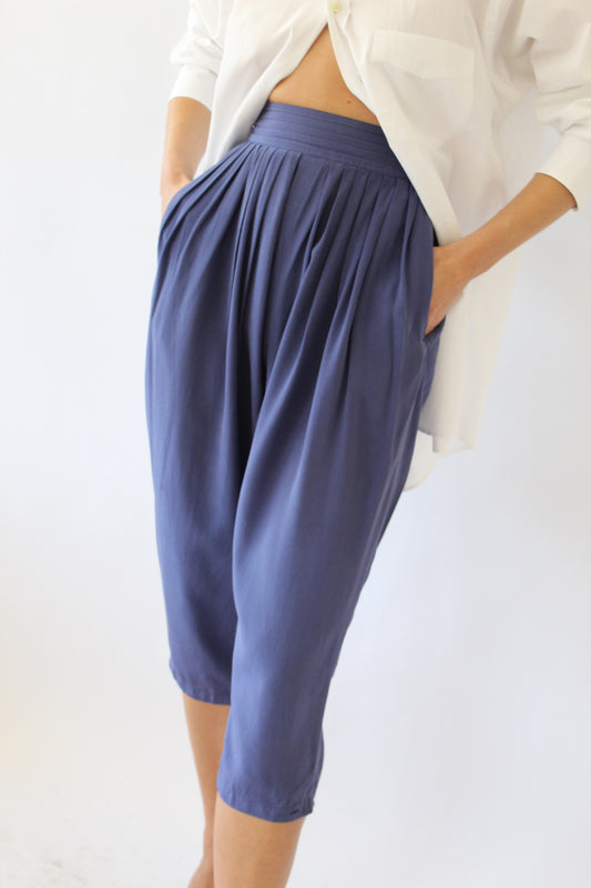 Favorite Vintage Calvin Klein Iris Silk Capri
