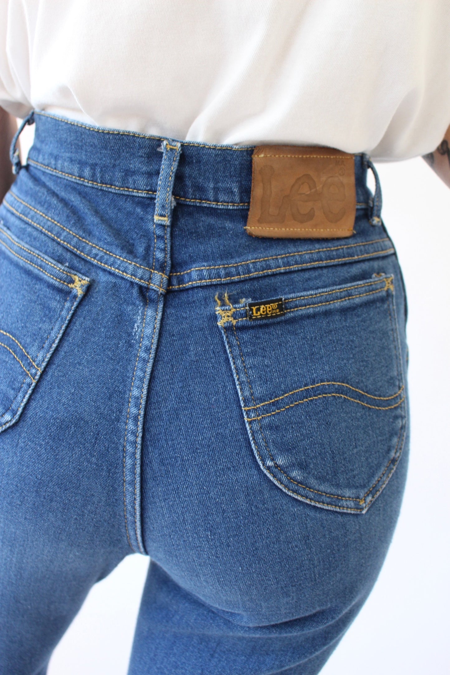 Vintage High-Rise Lee Denim