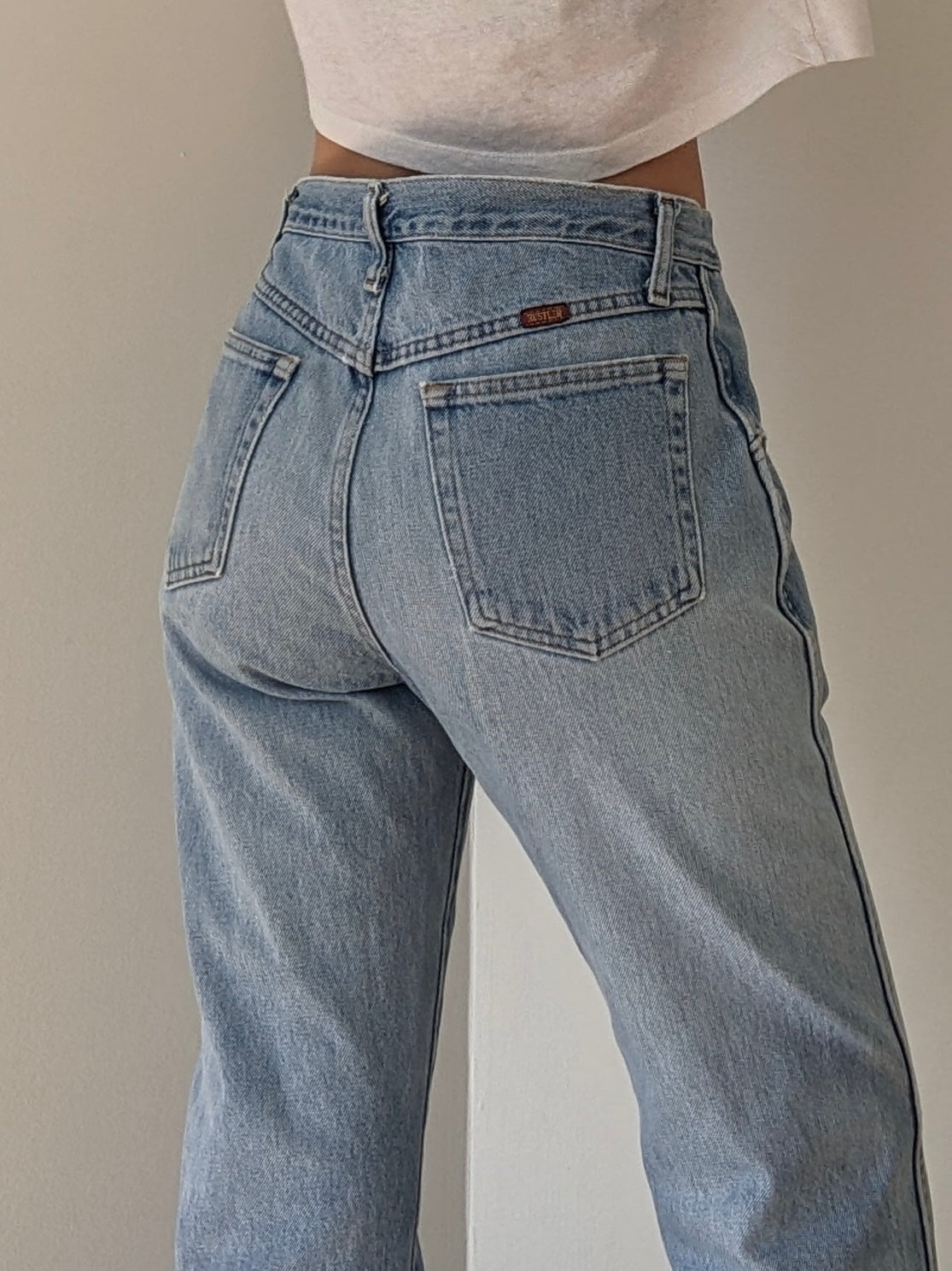 Favorite Vintage Distressed Blue Denim
