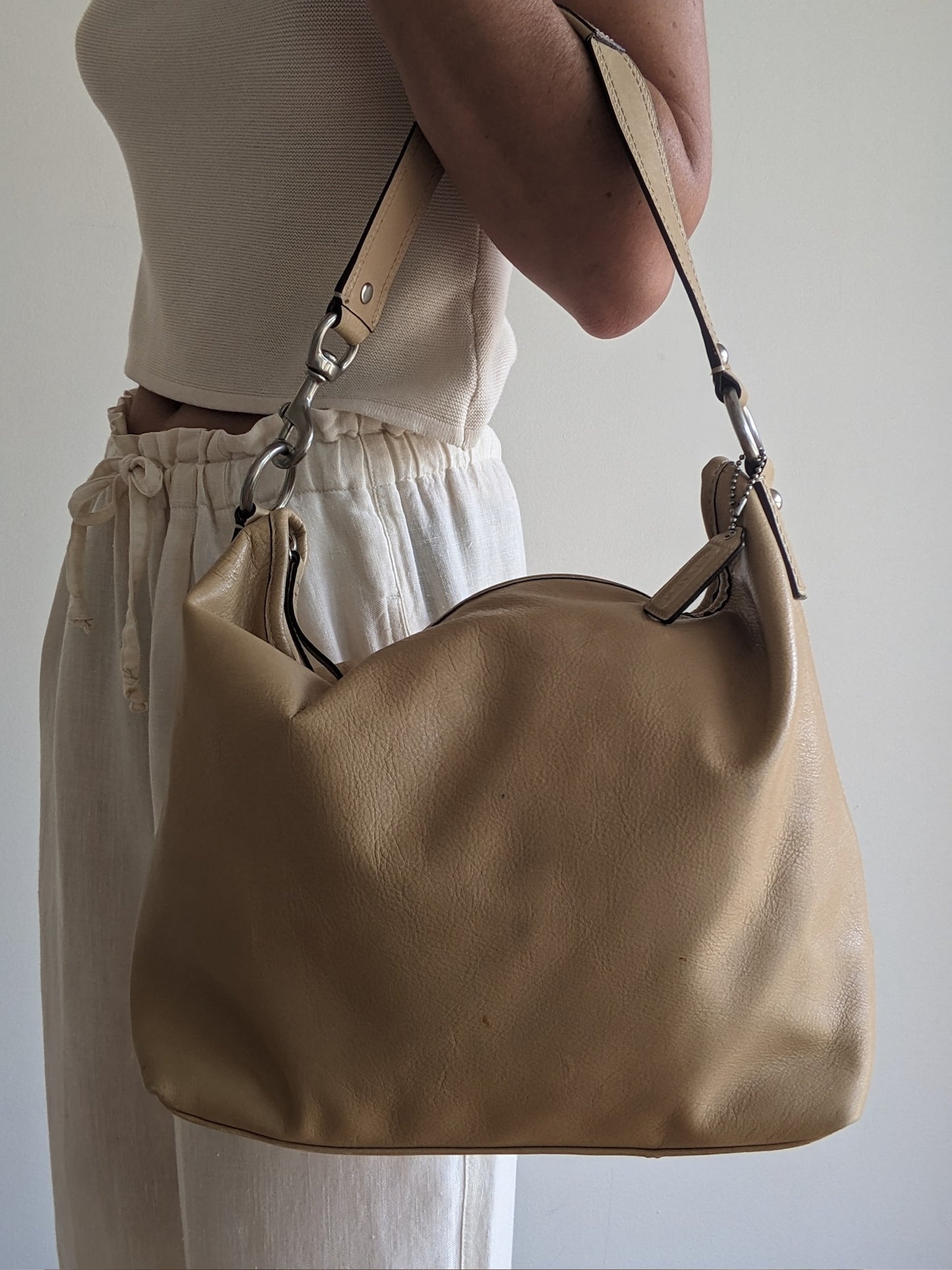 Coach Butter Leather Shoulder Bag