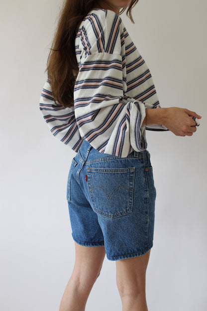 Vintage Levi's Button-Fly Denim Shorts
