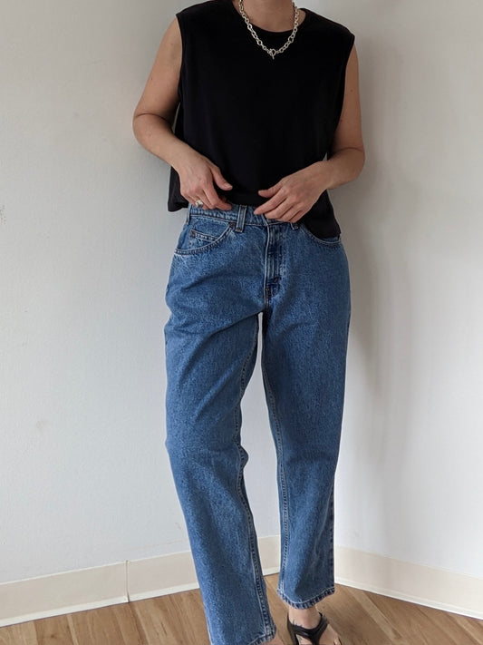 Vintage Levi's 550 Orange Tab Denim