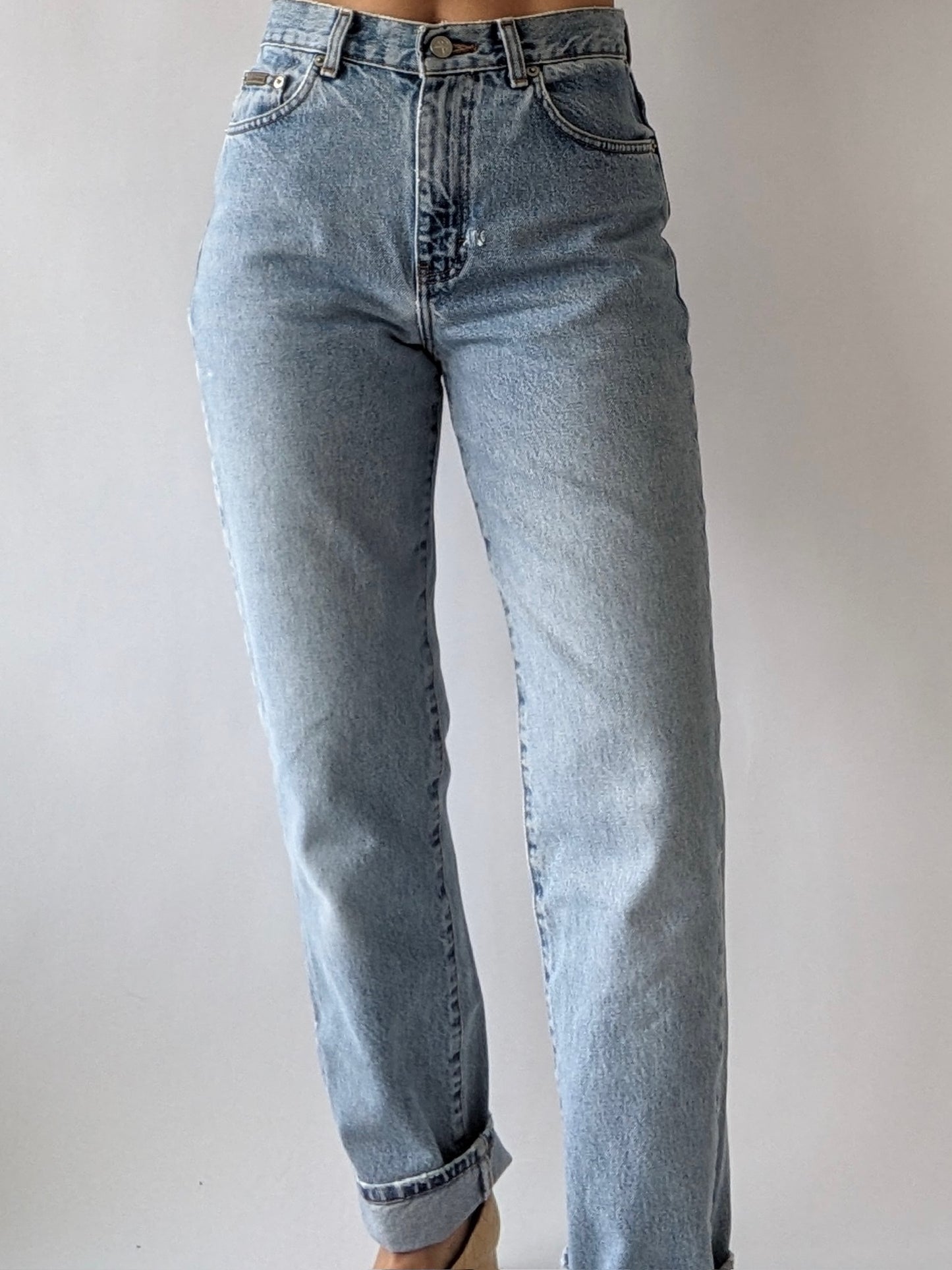 90s Calvin Klein Faded Blue Denim