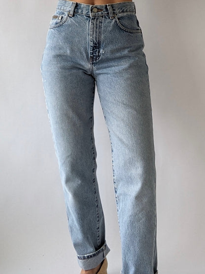 90s Calvin Klein Faded Blue Denim