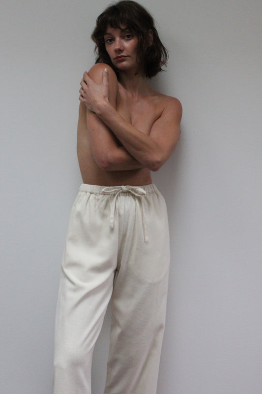 Dimitri Woven Silk Pant