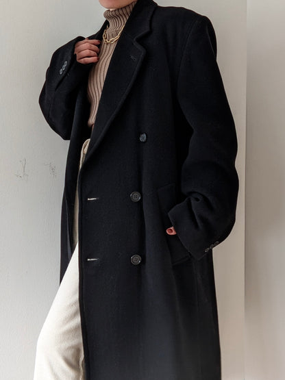 Vintage Caviar Cashmere Coat