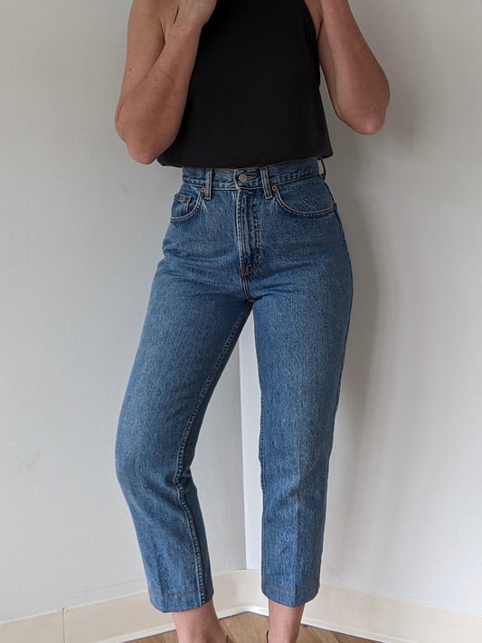 Vintage Cropped Gap Denim