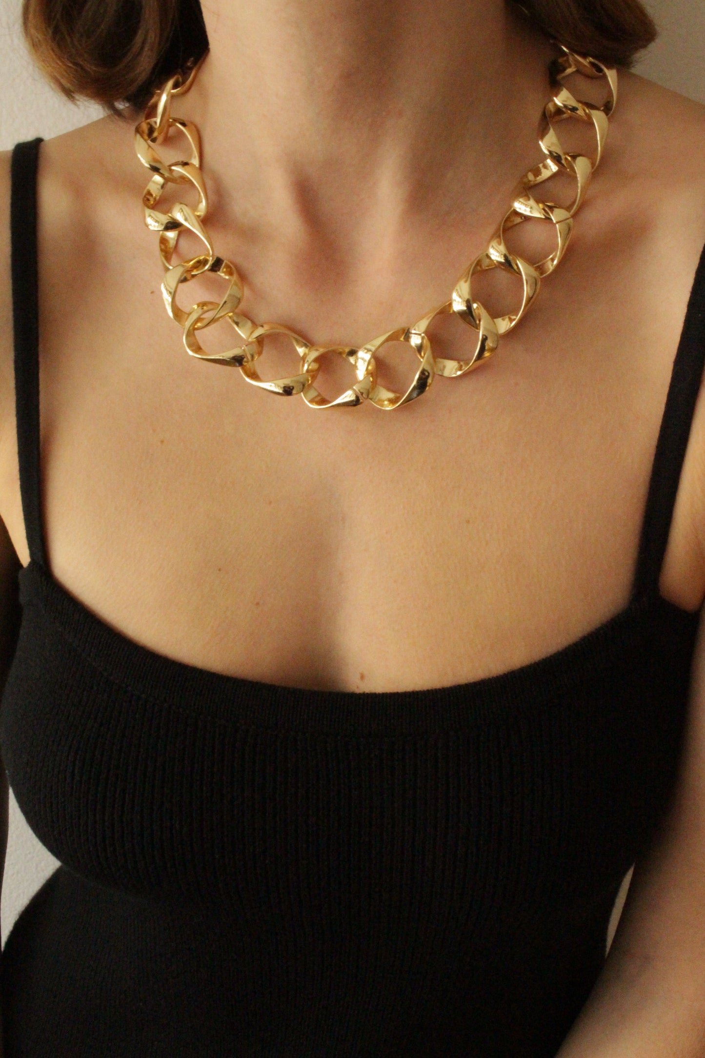 Classic Vintage Gold Chain Necklace