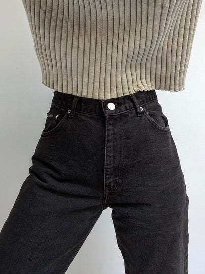 Vintage Faded Black Calvin Klein Denim