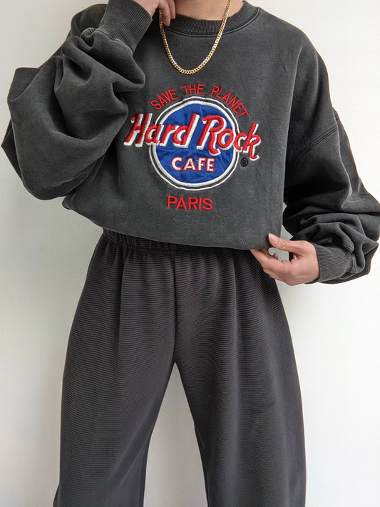 Vintage "Hard Rock Cafe Paris" Sweatshirt