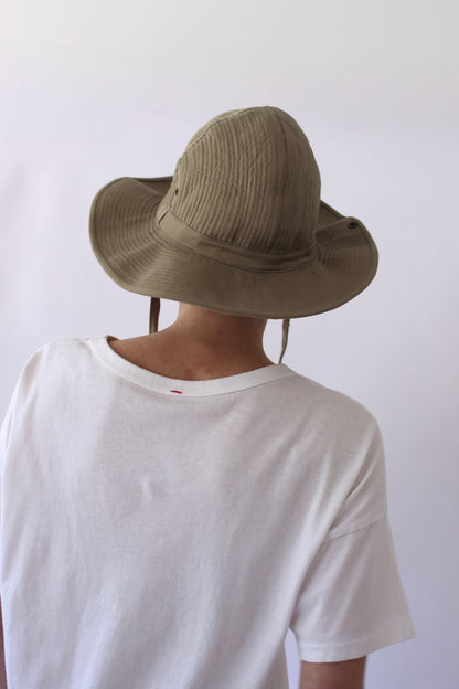 Vintage Banana Republic Cotton Canvas Safari Hat