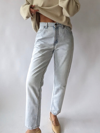 Vintage Levi's 951 Orange Tab Jeans