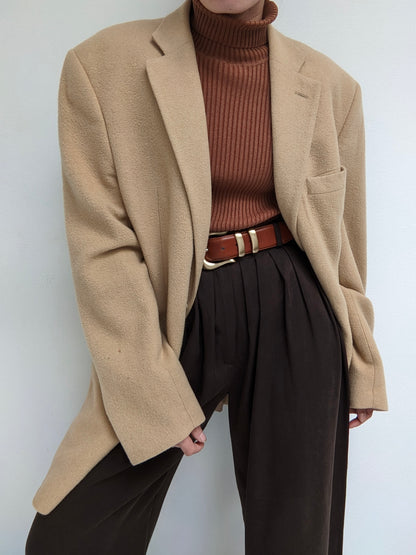 Vintage Camel Hair Blazer