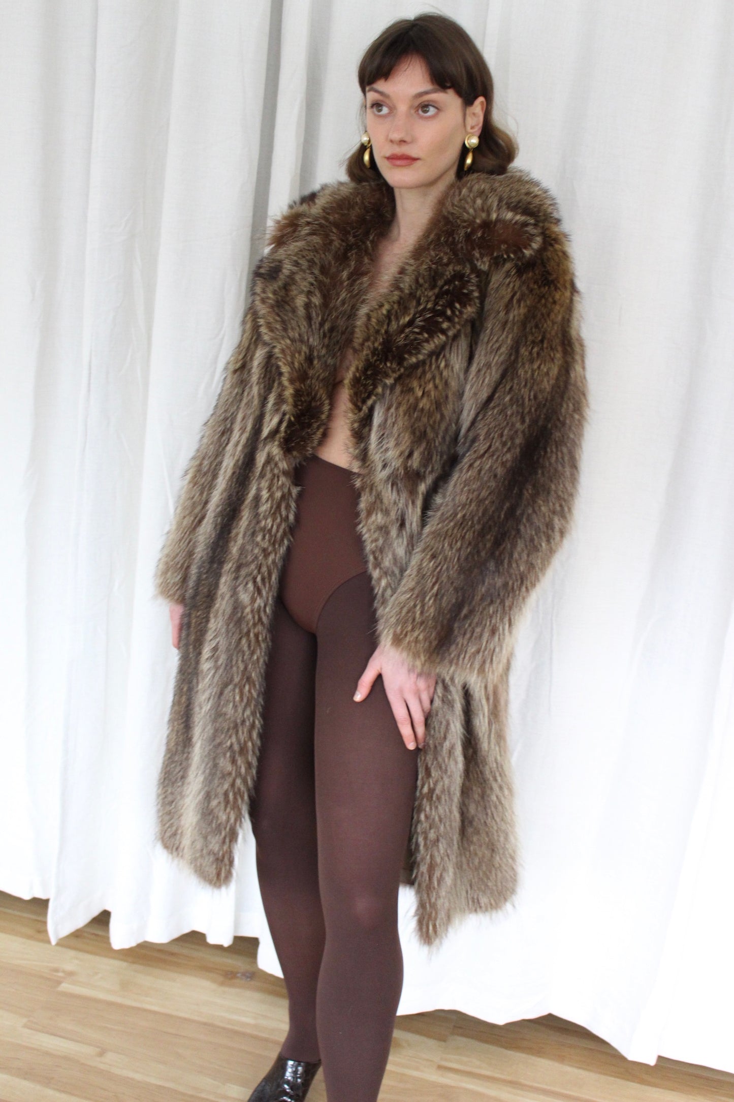 Absolutely Amazing Vintage Plush Fur Coat