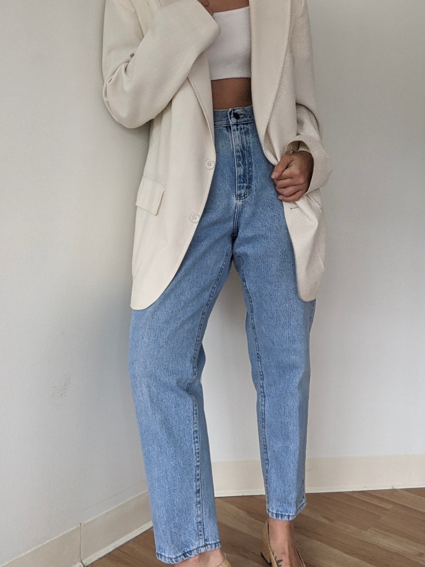 Classic Vintage High-Rise Lee Jeans