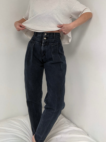 Amazing Vintage Lee Pleated Denim